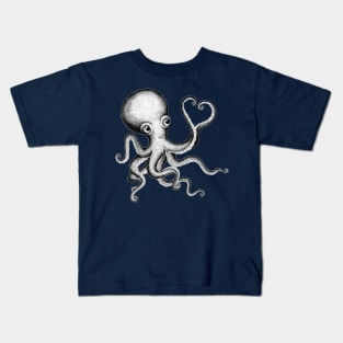 Loving Octopus Kids T-Shirt